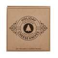 Holiday Cheese Knives Book Box