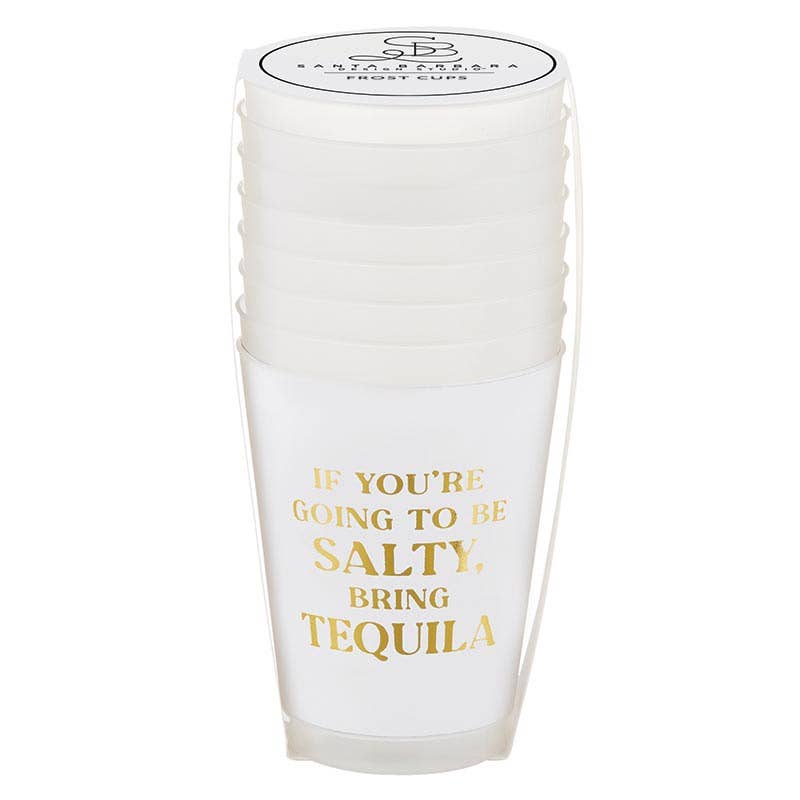 Gold Foil Frost Cup - Bring Tequila