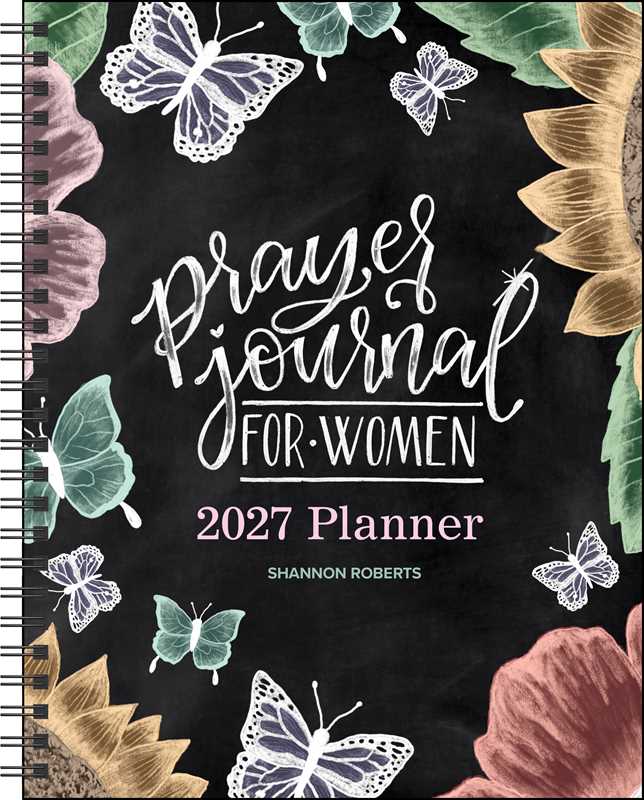 Prayer Journal for Women 2027 Monthly/Weekly Planner Calendar by Shannon  Roberts