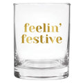 DOF Rocks Glass - Feelin' Festive